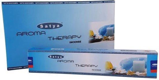 Satya wierookstokjes Aromatherapy (12 pakjes)