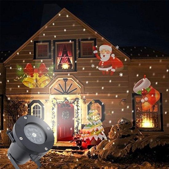 Led lichteffect projector - Kerstmis - outdoor IP44 | bol.com
