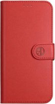 Eco leather boekmodel met vakken voor pasjes voor Samsung Galaxy S10 Plus - rood