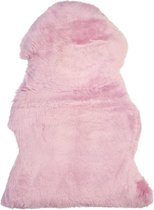 Beliani ULURU - Schapenvel - roze - schapenvacht