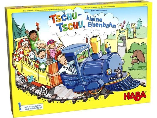 Thumbnail van een extra afbeelding van het spel Haba Kinderspel Tschu-tschu, Kleine Eisenbahn (du)