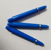 nylon shafts medium blauw 5 sets