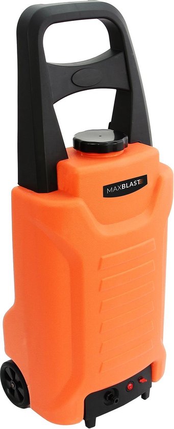 Hoeveelheid van woordenboek lening MAXBLAST Hogedrukspuit met 30 Liter Watertank Opslagtank - 7 meter  waterslang -... | bol.com