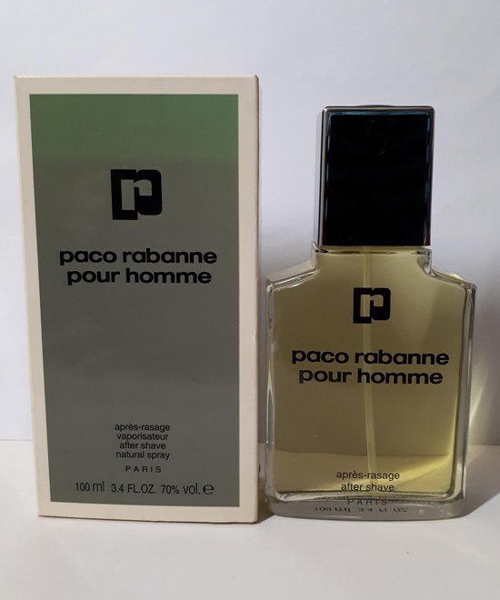 PACO RABANNE Pour HOMME, After Shave spray, 100 ml, Vintage