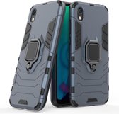 Huawei Y5 2019 / Honor 8S Robuust Kickstand Shockproof Grijs Cover Case Hoesje ABL