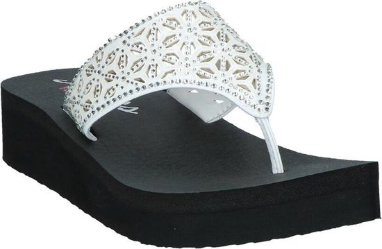 Skechers Vinyasa - Glass Slippers Dames - White - | bol.com
