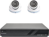 2x Basic Dome Beveiligingscamera set met Sony 2MP Cmos