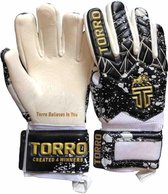 Keepershandschoenen Torro Zwart/Goud Negativ Cut JR