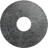 Zelfkl. rozet (17 mm) metallic slate (10 st.)