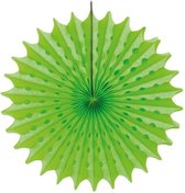 Honeycomb Waaier Neon Groen - 45cm