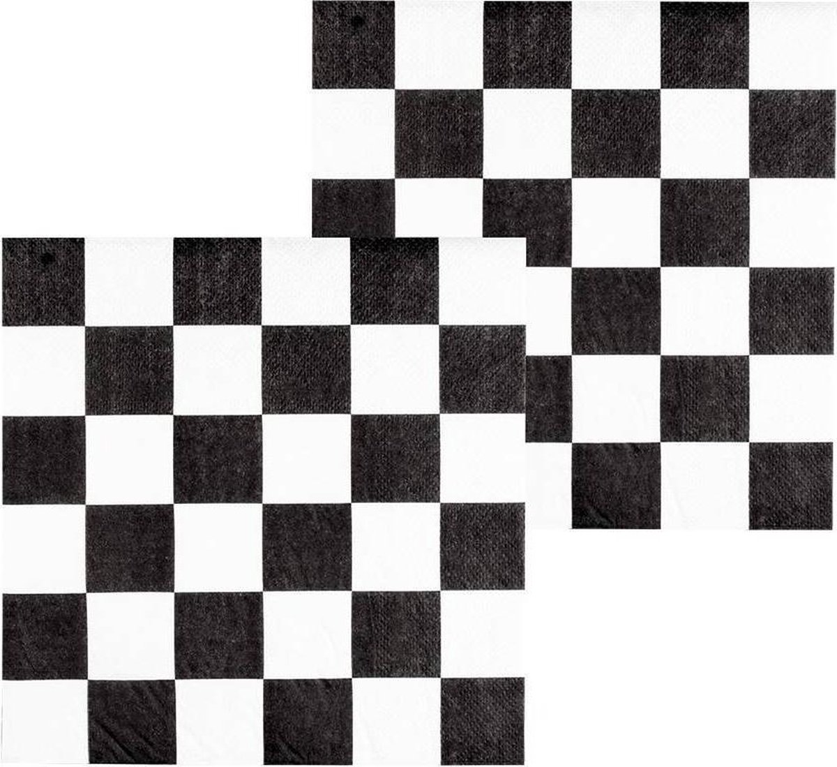Boland - Tafeldecoratie - Race Servetten 33x33cm 12 stuks