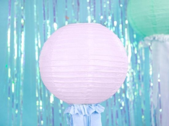 Partydeco - Decoratieve lampion licht roze 35 cm - Lampion sint maarten - lampionnen - Sint maarten optocht - lampionnen papier van Party-Decoration — afbeelding 5