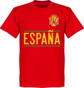 Spanje Team T-Shirt 2020-2021 - Rood - L