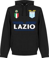 Lazio Roma Team Hoodie - Zwart - XXL