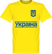Oekraïne Team T-Shirt 2020-2021 - Geel - S