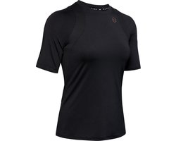 Under Armour Under Armour Rush SS Dames Sportshirt - Maat XS - Black