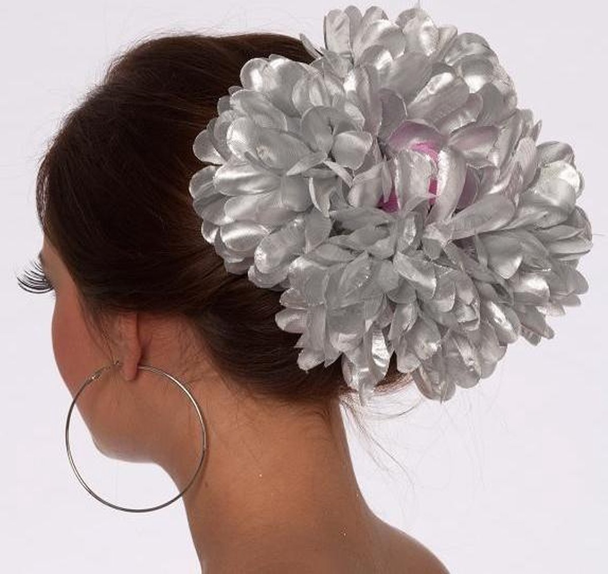 Haarbloem Zilver