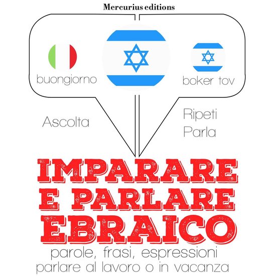 Imparare & parlare Ebraico - cover