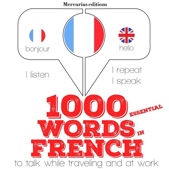 1000 essential words in French - cover