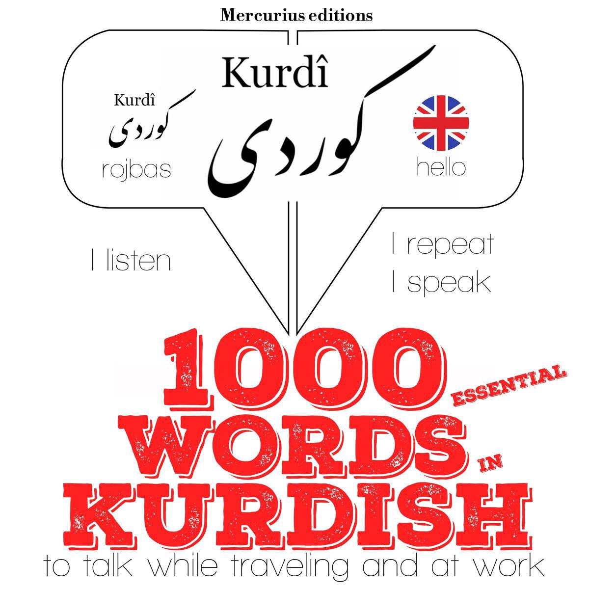 1000 essential words in Kurdish - Jm Gardner