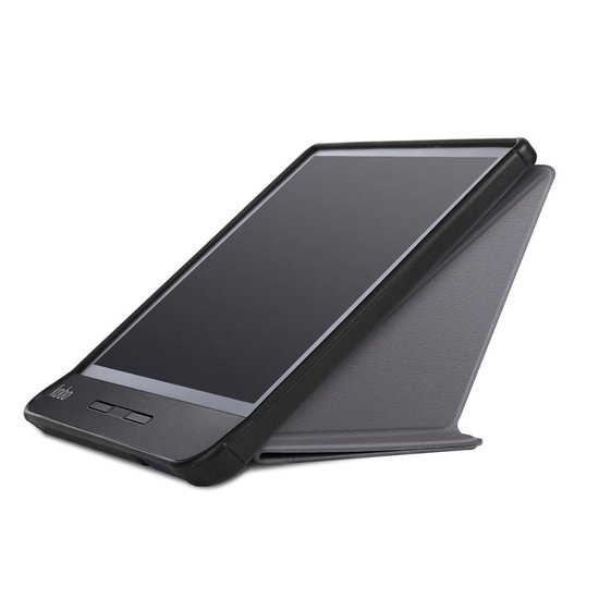 Kobo Libra H2O hoesje - Tri-Fold Book Case - Grijs