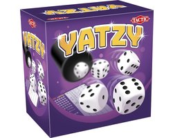 Tactic Yatzy – Dobbelspel – Klassiek Familiespel – Met Dobbelbeker en QR Uitleg – Vanaf 5 Jaar – 2 o