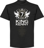 King Kenny 7 Liverpool T-Shirt - Zwart - XS