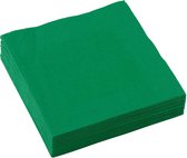 Groene Servetten 33cm 20st