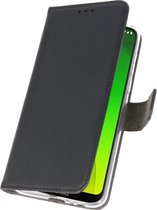 Wallet Hoesje voor Motorola Moto G7 Power - Zwart
