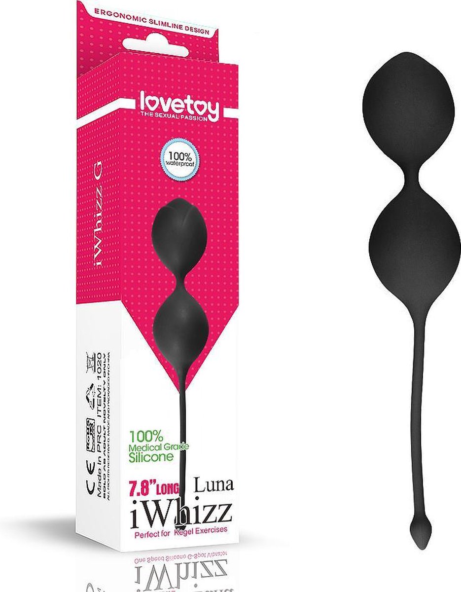 Goedkoopste Weighted Kegel Balls iWhizz Luna Black