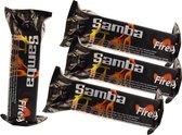 Samba Firelog - Haardblok - Paraffine - 1,1 kg. - 4 stuks