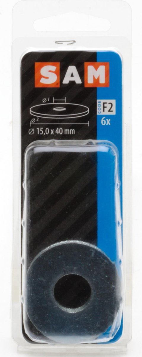 Mack Carrosserie Sluitring 6 stuks 15,0 x 40 mm