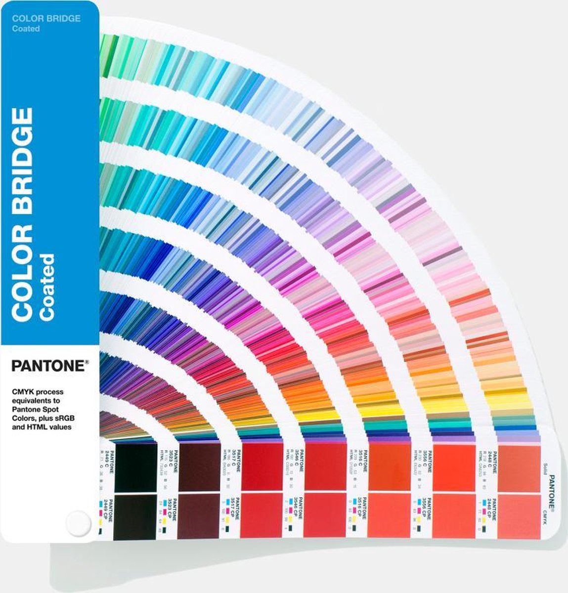Pantone Color Bridge Guide Coated kleurwaaier - bevat de PMS CMYK en RGB waarden | bol.com