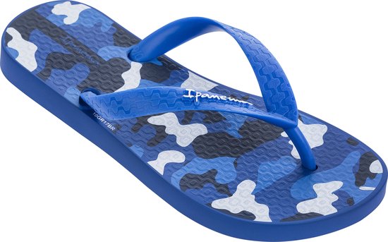 Ipanema Classic VI Kids slipper voor jongens - blue/white - maat 31/32 |