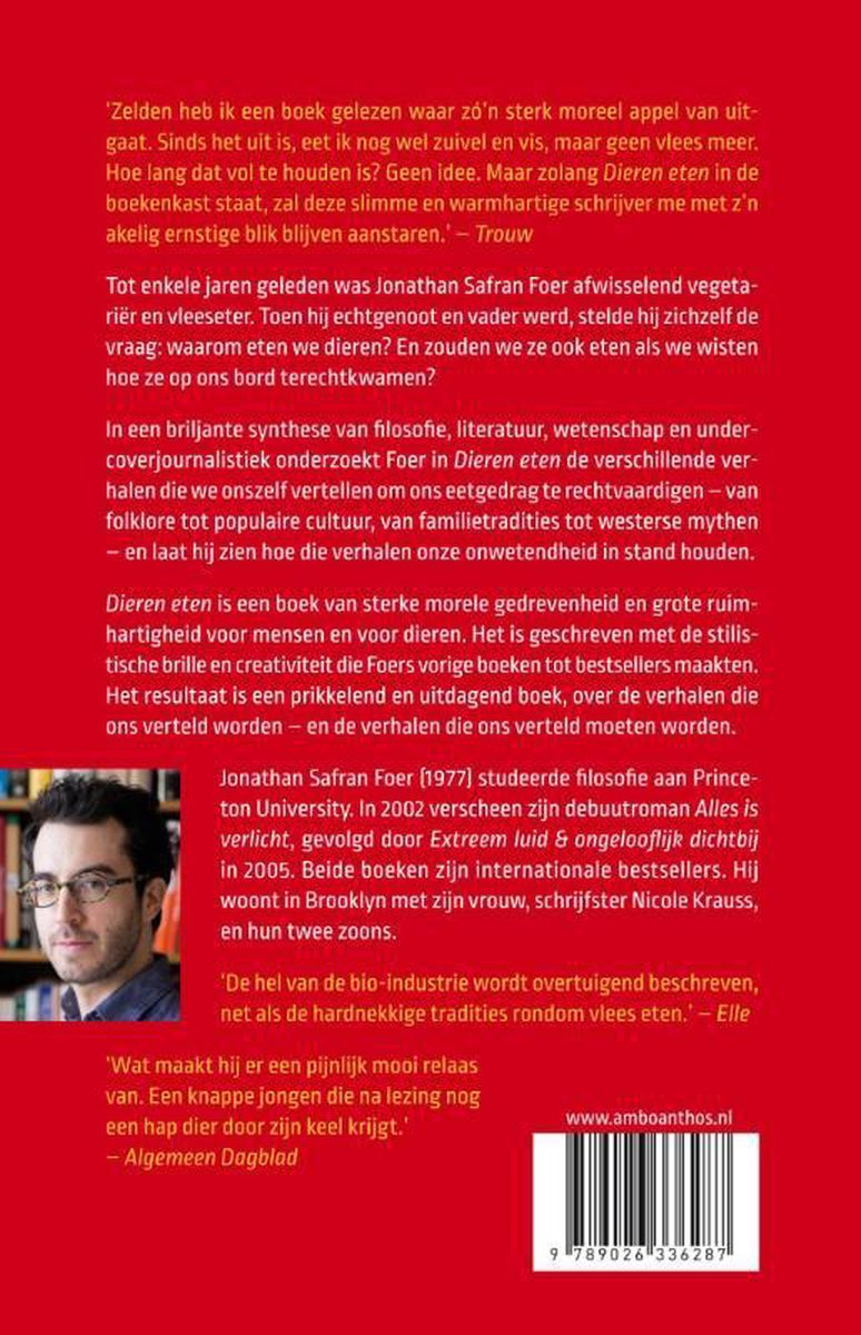 Dieren eten - back cover