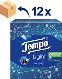 Tempo Light Tissues Box - 3-laags tissues - 12 x 60 stuks - seizoen voorraad