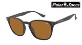 Polar Specs® Polariserende Zonnebril Calabria PS9059 – Mat Black – Polarized Brown – Medium – Unisex