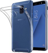 Samsung Galaxy A6 2018 Back cover - Transparant - Soft TPU hoesje
