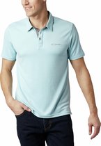 Columbia Outdoorshirt Nelson Point Polo Heren - Sky Blue - Maat M