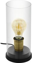 EGLO Smyrton Tafellamp - 1 lichts - h 28cm. - E27 - Zwart