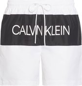Calvin Klein Zwembroek - Maat M - Mannen - wit/zwart | bol.com