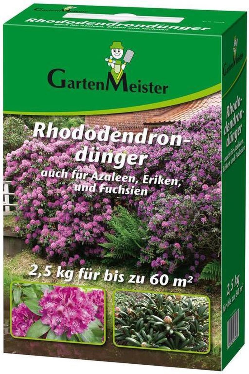 GartenMeister Rhododendronmeststof 2,5 kg