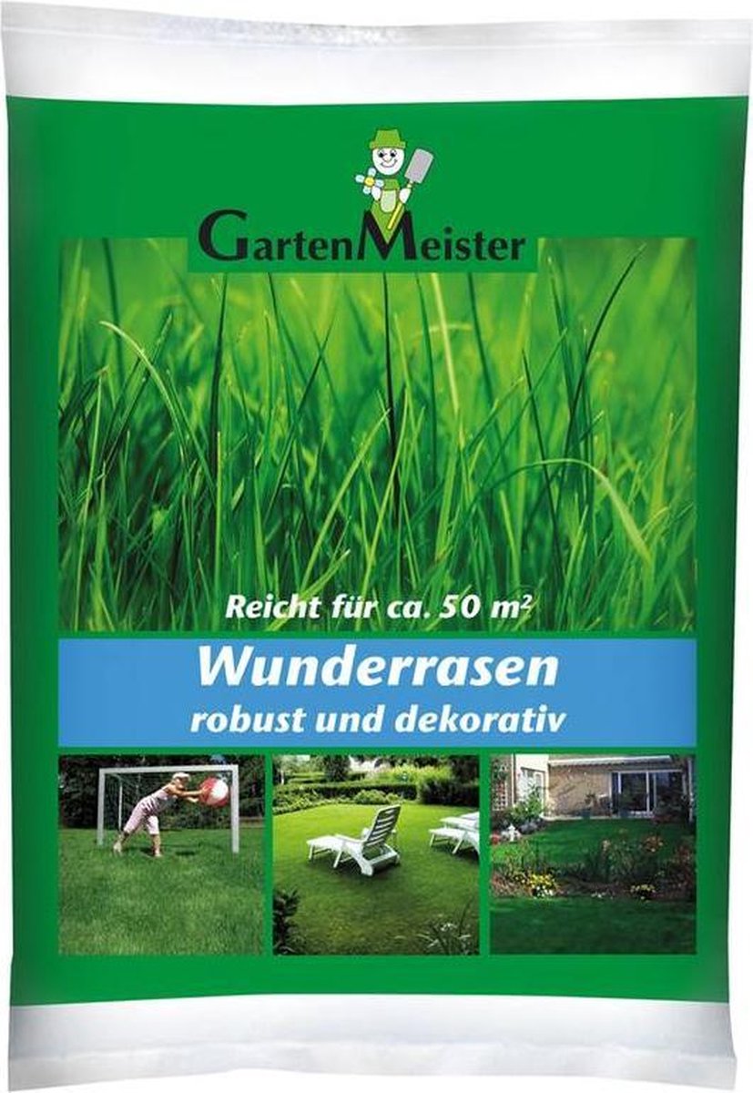 GartenMeister Snelgroeiende gras zaden voor gazon, 1 kg