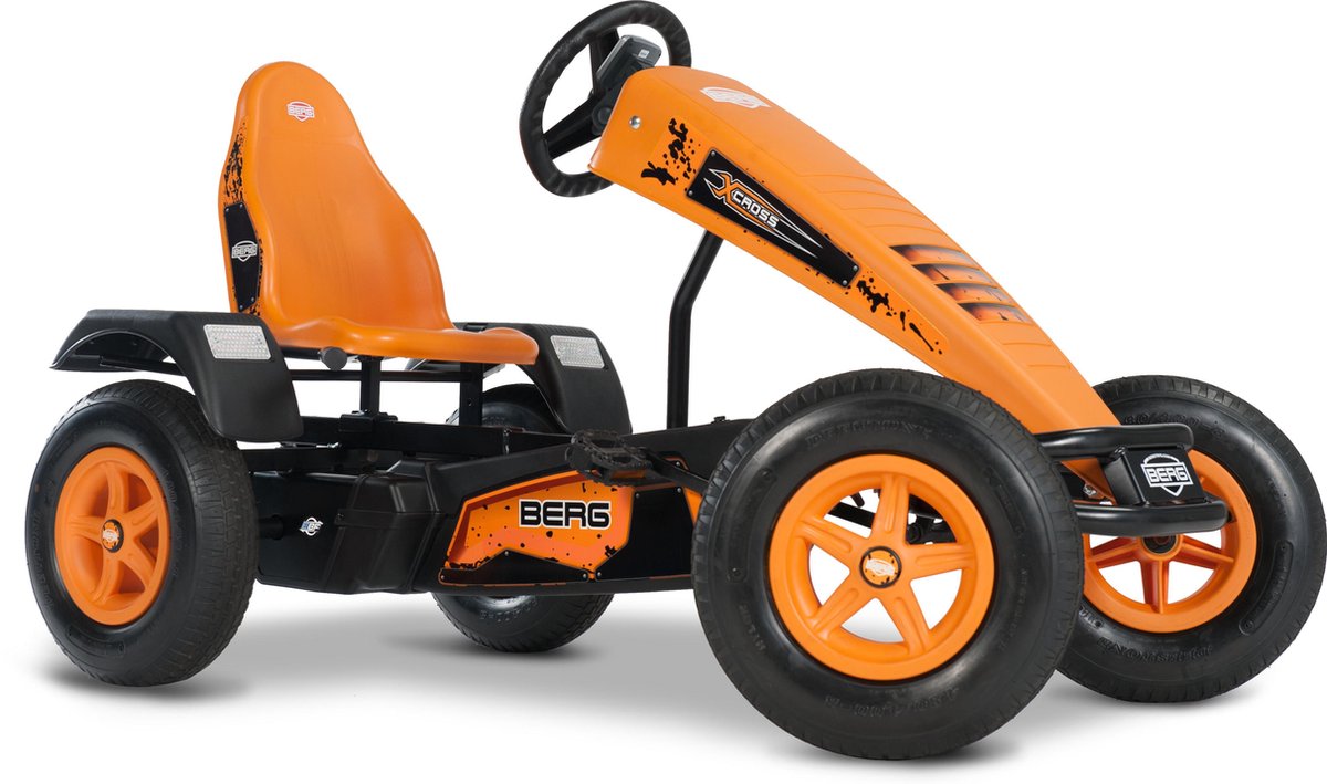 BERG Elektrische Skelter met XXL frame E-BFR X-Cross - Oranje - Vanaf 6 jaar - BERG