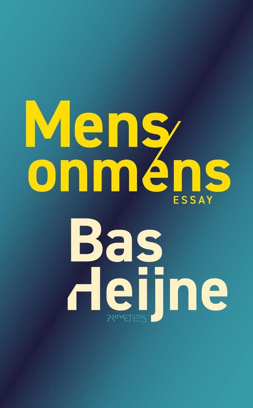 Boek cover Mens/onmens van Bas Heijne (Onbekend)