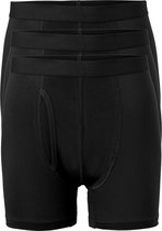 ten Cate Basic boxershorts (3-pack) - heren boxers lang met gulp - zwart -  Maat: M