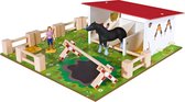 Eichhorn Paardenstal  houten speelgoed