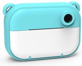 3in1 Instant Print + Digitale kindercamera + Selfie Video - blauw