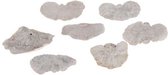 Noten, Fruit En Dennenappels - Sponge Mushroom Mini 500gr White-wash