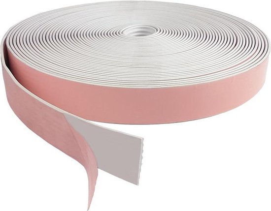 rubber trap strip zelfklevend 15m x Wit | bol.com
